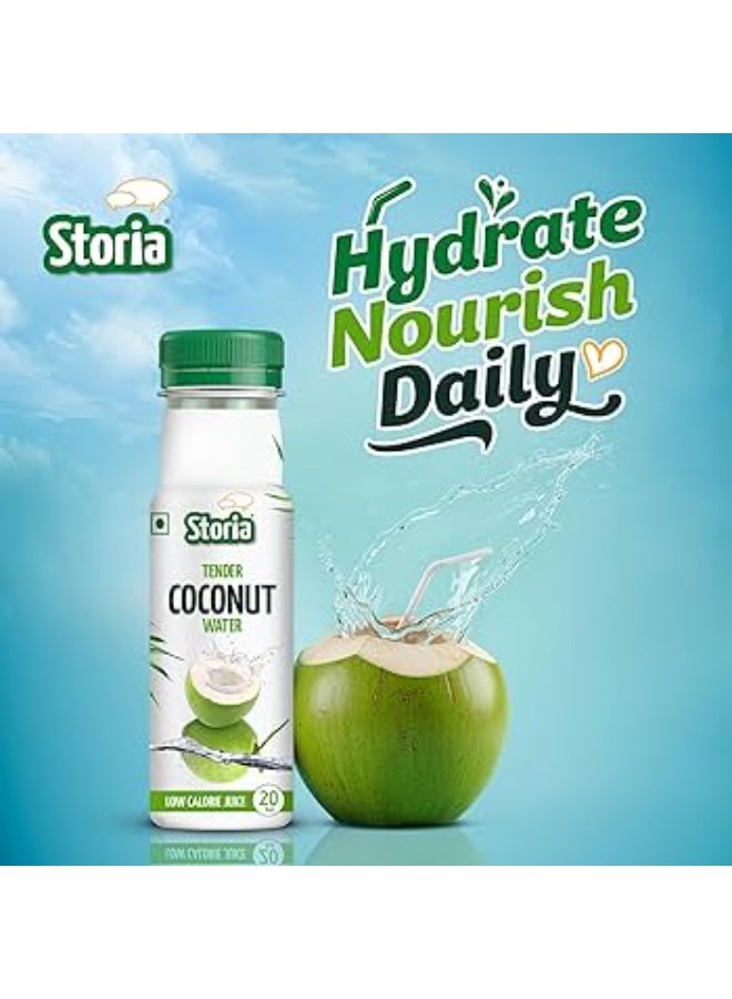 Storia 100% Tender Coconut Water- No Added Sugar - 180ml (Pack of 12) - Image 2